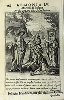 Picture 43 of 47 from Armonia contemplativa sopra la vita di Giesù Christo : delli santi Filippo Neri, Ignatio Loiola, Caietano di Tieni, e Teresa di Giesù : disposta secondo l'ordine delli Vangeli non solo per tutti li giorni dell'anno, mesi e settimane, ma ancora per tutte le feste principali : consegrata all'altezza serenissima Anna Maria Isabella, duchessa di Mantoua, Monferrato, Guastalla, &c. (1690), leaf 182