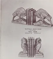 Picture 51 of 155 from Armor bronze : artistic and ideal gifts in book ends, door stops, art objects, table and floor lamps (1900), leaf 16