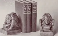 Picture 1 of 155 from Armor bronze : artistic and ideal gifts in book ends, door stops, art objects, table and floor lamps (1900), leaf 3