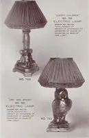 An illustration from Armor bronze : artistic and ideal gifts in book ends, door stops, art objects, table and floor lamps (1900)