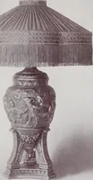 An illustration from Armor bronze : artistic and ideal gifts in book ends, door stops, art objects, table and floor lamps (1900)