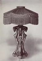 An illustration from Armor bronze : artistic and ideal gifts in book ends, door stops, art objects, table and floor lamps (1900)