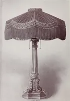An illustration from Armor bronze : artistic and ideal gifts in book ends, door stops, art objects, table and floor lamps (1900)