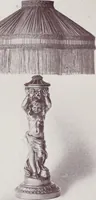 An illustration from Armor bronze : artistic and ideal gifts in book ends, door stops, art objects, table and floor lamps (1900)