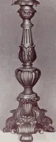 An illustration from Armor bronze : artistic and ideal gifts in book ends, door stops, art objects, table and floor lamps (1900)