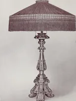 An illustration from Armor bronze : artistic and ideal gifts in book ends, door stops, art objects, table and floor lamps (1900)