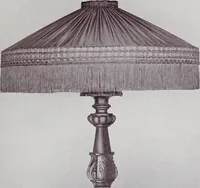 An illustration from Armor bronze : artistic and ideal gifts in book ends, door stops, art objects, table and floor lamps (1900)
