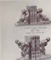 Picture 15 of 155 from Armor bronze : artistic and ideal gifts in book ends, door stops, art objects, table and floor lamps (1900), leaf 6