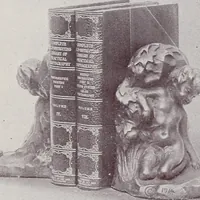Picture 16 of 155 from Armor bronze : artistic and ideal gifts in book ends, door stops, art objects, table and floor lamps (1900), leaf 6