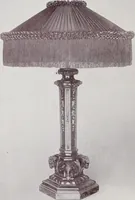 An illustration from Armor bronze : artistic and ideal gifts in book ends, door stops, art objects, table and floor lamps (1900)
