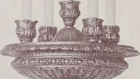 An illustration from Armor bronze : artistic and ideal gifts in book ends, door stops, art objects, table and floor lamps (1900)