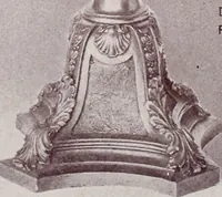 An illustration from Armor bronze : artistic and ideal gifts in book ends, door stops, art objects, table and floor lamps (1900)