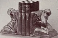 An illustration from Armor bronze : artistic and ideal gifts in book ends, door stops, art objects, table and floor lamps (1900)