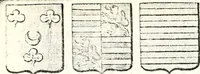 Picture 54 of 511 from Armorial des principales maisons et familles du royaume, particulierement des celles de Paris et de l'Isle de France : contenant les armes des princes, seigneurs, grands officiers de la couronne & de la maison du roi, celles des cours souveraines, &c. avec l'explication de tous les blasons (1757), leaf 102