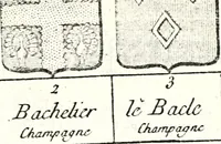 Picture 62 of 511 from Armorial des principales maisons et familles du royaume, particulierement des celles de Paris et de l'Isle de France : contenant les armes des princes, seigneurs, grands officiers de la couronne & de la maison du roi, celles des cours souveraines, &c. avec l'explication de tous les blasons (1757), leaf 118