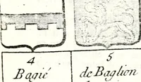 Picture 63 of 511 from Armorial des principales maisons et familles du royaume, particulierement des celles de Paris et de l'Isle de France : contenant les armes des princes, seigneurs, grands officiers de la couronne & de la maison du roi, celles des cours souveraines, &c. avec l'explication de tous les blasons (1757), leaf 118