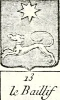 Picture 66 of 511 from Armorial des principales maisons et familles du royaume, particulierement des celles de Paris et de l'Isle de France : contenant les armes des princes, seigneurs, grands officiers de la couronne & de la maison du roi, celles des cours souveraines, &c. avec l'explication de tous les blasons (1757), leaf 122