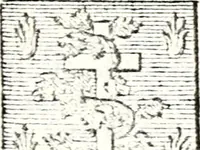 Picture 119 of 511 from Armorial des principales maisons et familles du royaume, particulierement des celles de Paris et de l'Isle de France : contenant les armes des princes, seigneurs, grands officiers de la couronne & de la maison du roi, celles des cours souveraines, &c. avec l'explication de tous les blasons (1757), leaf 202