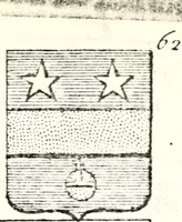 Picture 124 of 511 from Armorial des principales maisons et familles du royaume, particulierement des celles de Paris et de l'Isle de France : contenant les armes des princes, seigneurs, grands officiers de la couronne & de la maison du roi, celles des cours souveraines, &c. avec l'explication de tous les blasons (1757), leaf 214