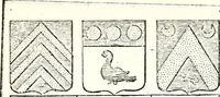 Picture 142 of 511 from Armorial des principales maisons et familles du royaume, particulierement des celles de Paris et de l'Isle de France : contenant les armes des princes, seigneurs, grands officiers de la couronne & de la maison du roi, celles des cours souveraines, &c. avec l'explication de tous les blasons (1757), leaf 246