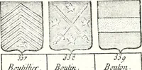 Picture 158 of 511 from Armorial des principales maisons et familles du royaume, particulierement des celles de Paris et de l'Isle de France : contenant les armes des princes, seigneurs, grands officiers de la couronne & de la maison du roi, celles des cours souveraines, &c. avec l'explication de tous les blasons (1757), leaf 266