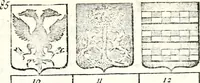 Picture 175 of 511 from Armorial des principales maisons et familles du royaume, particulierement des celles de Paris et de l'Isle de France : contenant les armes des princes, seigneurs, grands officiers de la couronne & de la maison du roi, celles des cours souveraines, &c. avec l'explication de tous les blasons (1757), leaf 306