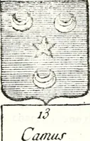 Picture 176 of 511 from Armorial des principales maisons et familles du royaume, particulierement des celles de Paris et de l'Isle de France : contenant les armes des princes, seigneurs, grands officiers de la couronne & de la maison du roi, celles des cours souveraines, &c. avec l'explication de tous les blasons (1757), leaf 306