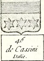 Picture 186 of 511 from Armorial des principales maisons et familles du royaume, particulierement des celles de Paris et de l'Isle de France : contenant les armes des princes, seigneurs, grands officiers de la couronne & de la maison du roi, celles des cours souveraines, &c. avec l'explication de tous les blasons (1757), leaf 322