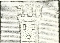 An illustration from Armorial des principales maisons et familles du royaume, particulierement des celles de Paris et de l'Isle de France : contenant les armes des princes, seigneurs, grands officiers de la couronne & de la maison du roi, celles des cours souveraines, &c. avec l'explication de tous les blasons (1757)