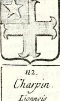 Picture 204 of 511 from Armorial des principales maisons et familles du royaume, particulierement des celles de Paris et de l'Isle de France : contenant les armes des princes, seigneurs, grands officiers de la couronne & de la maison du roi, celles des cours souveraines, &c. avec l'explication de tous les blasons (1757), leaf 350