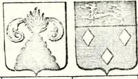 Picture 213 of 511 from Armorial des principales maisons et familles du royaume, particulierement des celles de Paris et de l'Isle de France : contenant les armes des princes, seigneurs, grands officiers de la couronne & de la maison du roi, celles des cours souveraines, &c. avec l'explication de tous les blasons (1757), leaf 362