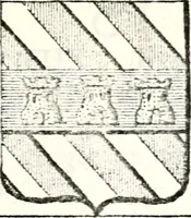 Picture 237 of 511 from Armorial des principales maisons et familles du royaume, particulierement des celles de Paris et de l'Isle de France : contenant les armes des princes, seigneurs, grands officiers de la couronne & de la maison du roi, celles des cours souveraines, &c. avec l'explication de tous les blasons (1757), leaf 398