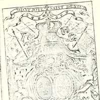 Picture 7 of 511 from Armorial des principales maisons et familles du royaume, particulierement des celles de Paris et de l'Isle de France : contenant les armes des princes, seigneurs, grands officiers de la couronne & de la maison du roi, celles des cours souveraines, &c. avec l'explication de tous les blasons (1757), leaf 40