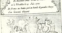 Picture 21 of 511 from Armorial des principales maisons et familles du royaume, particulierement des celles de Paris et de l'Isle de France : contenant les armes des princes, seigneurs, grands officiers de la couronne & de la maison du roi, celles des cours souveraines, &c. avec l'explication de tous les blasons (1757), leaf 54