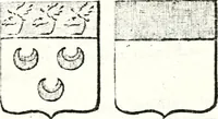 An illustration from Armorial des principales maisons et familles du royaume, particulierement des celles de Paris et de l'Isle de France : contenant les armes des princes, seigneurs, grands officiers de la couronne & de la maison du roi, celles des cours souveraines, &c. avec l'explication de tous les blasons (1757)