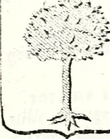 An illustration from Armorial des principales maisons et familles du royaume, particulierement des celles de Paris et de l'Isle de France : contenant les armes des princes, seigneurs, grands officiers de la couronne & de la maison du roi, celles des cours souveraines, &c. avec l'explication de tous les blasons (1757)