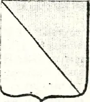 An illustration from Armorial des principales maisons et familles du royaume, particulierement des celles de Paris et de l'Isle de France : contenant les armes des princes, seigneurs, grands officiers de la couronne & de la maison du roi, celles des cours souveraines, &c. avec l'explication de tous les blasons (1757)