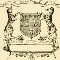 An illustration from The armorial ensigns of the royal burgh of Aberdeen : with some observations on the legend relating to the capture and demolition of the castle (1888)