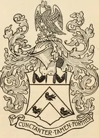 An illustration from Armorial families : a directory of gentlemen of coat-armour (1905)