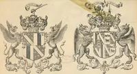 An illustration from Armorial families : a directory of gentlemen of coat-armour (1905)
