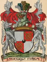 An illustration from Armorial families : a directory of gentlemen of coat-armour (1905)
