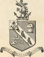 An illustration from Armorial families : a directory of gentlemen of coat-armour (1905)