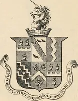 An illustration from Armorial families : a directory of gentlemen of coat-armour (1905)