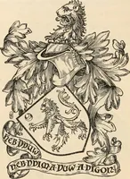 An illustration from Armorial families : a directory of gentlemen of coat-armour (1905)