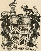 An illustration from Armorial families : a directory of gentlemen of coat-armour (1905)