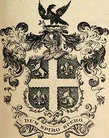 An illustration from Armorial families : a directory of gentlemen of coat-armour (1905)