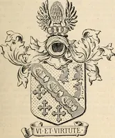 An illustration from Armorial families : a directory of gentlemen of coat-armour (1905)