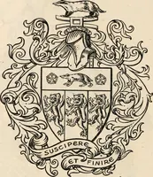 An illustration from Armorial families : a directory of gentlemen of coat-armour (1905)