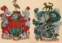 An illustration from Armorial families : a directory of gentlemen of coat-armour (1905)