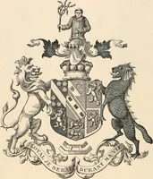 An illustration from Armorial families : a directory of gentlemen of coat-armour (1905)